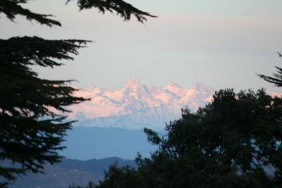 Range as the sun sets, Chail, Himachal Pradesh