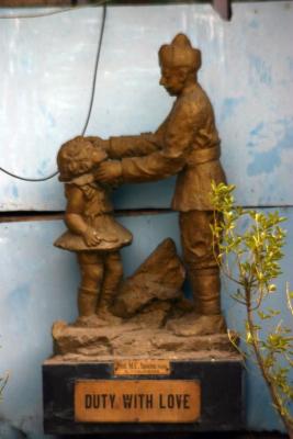 Duty with love statue, Shimla, Himachal Pradesh