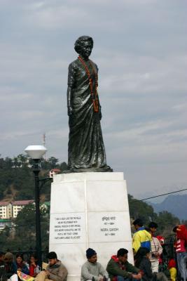 Indira Gandhi statue, Shimla, Himachal Pradesh