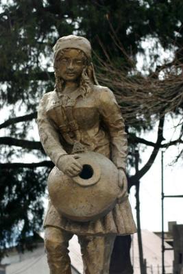 Water bearer statue, Shimla, Himachal Pradesh