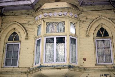 Curtained windows, Shimla, Himachal Pradesh