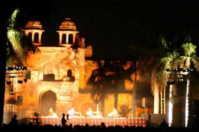 Concert at the fort, Purana Qila, Delhi