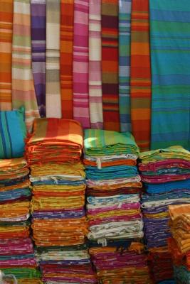 Blankets for sale, Surajkund Mela, Delhi