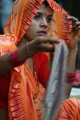 Dignified clothes seller, Surajkund