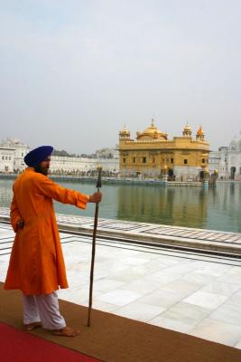 Guarding the Golden temple, Amritsar, Punjab