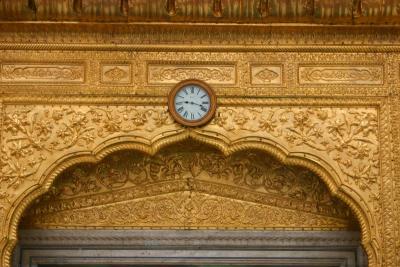 Golden clock, Golden temple, Amritsar, Punjab