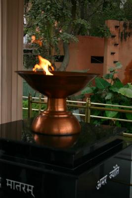 The Indian Oil flame - in remembrance fo the lives lost, Jallianwala Bagh Memorial, Punjab