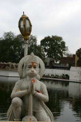 Mighty Hanuman, Durgiana Temple, Amritsar, Punjab
