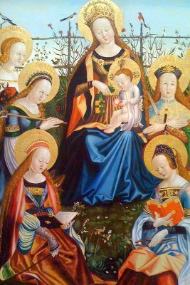 South German Triptych of the Virgin and Child with Saints, 1505/15, Art Institute of Chicago