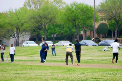 Cricket, Thomas Jefferson Park, Dallas