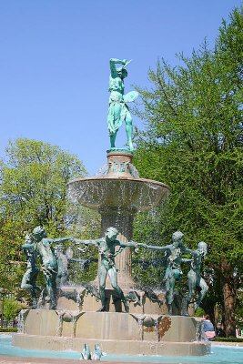 University Park - Depew Fountain by Karl Bitter,Indianapolis