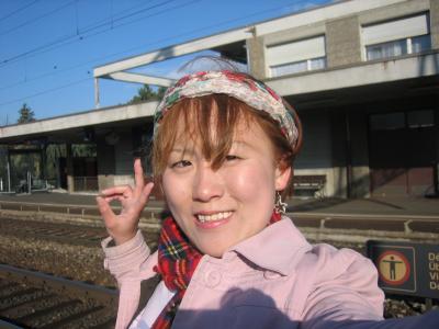 temporary leaving * new hairstyle