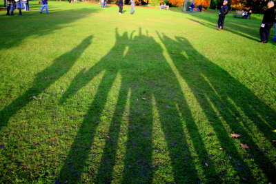 pbasers' shadows