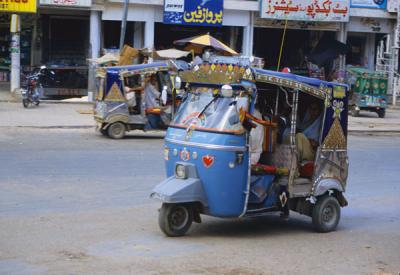 Rickshaw in Mirpur