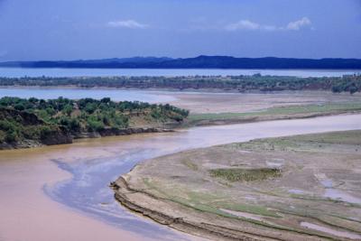 Mouth of Mangla Dam