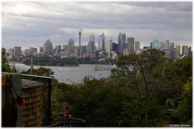 Sydney just before it rained