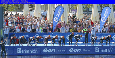 Sarah Kortuem - Hamburg World Cup Triathlon Sept. 2006