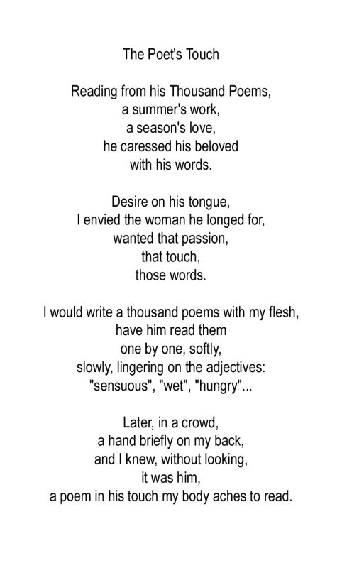 The Poets Touch