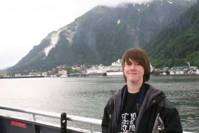 Aidan Leaving Juneau and heading to the glacier