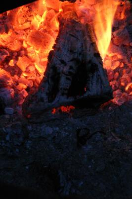 The Face in the Fire