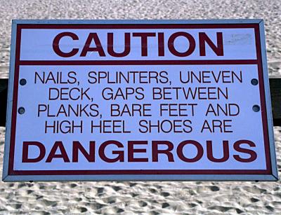Dangerous Feet, Dangerous Shoes