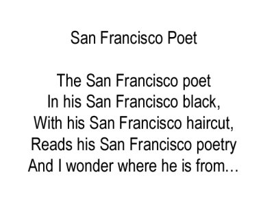 San Francisco Poet