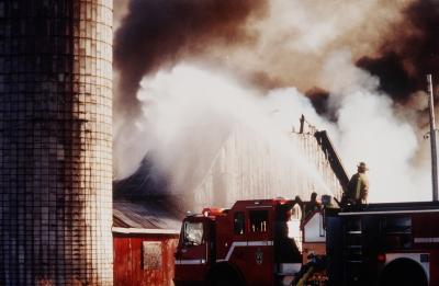 Barn fire (Ottawa)