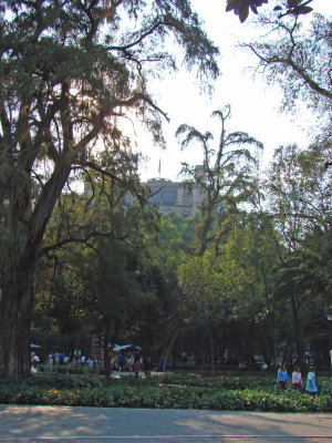 MEXICO CITY CHEPULTEPEC PARK AND PALACE