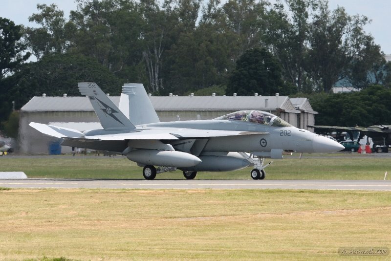 RAAF Super Hornet Arrival - 26 Mar 10