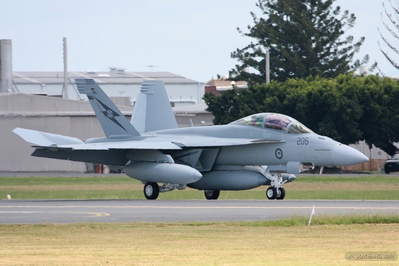 RAAF Super Hornet Arrival - 26 Mar 10