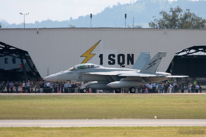 RAAF Super Hornet Arrival - 26 Mar 10