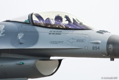 USAF F-16 - Avalon Airshow - 10 Mar 09