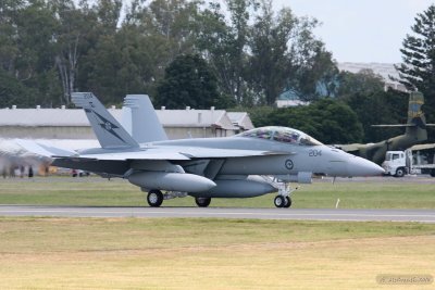 RAAF Super Hornet Arrival - 26 Mar 10