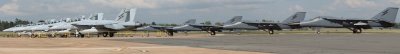 Pano - RAAF Super Hornet Arrival - 26 Mar 10