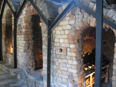 Potter Bernard Leach's kilns