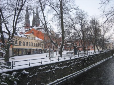 Uppsala in winter