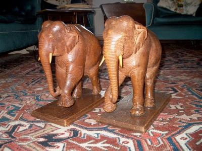 elephants brought back by uncle Laddie from Burma