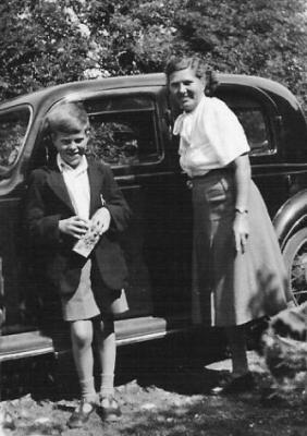 1948-Doris with Robert