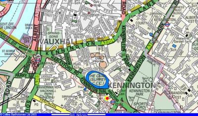 map - Kennington Terrace
