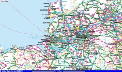 map-Manchester area