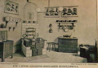 1898-room where Lydia taught domestic science