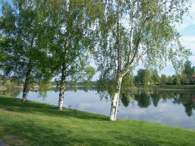 Lake Vnern in summer