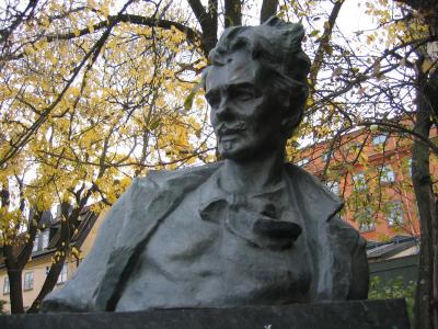 Stockholm - Strindberg statue