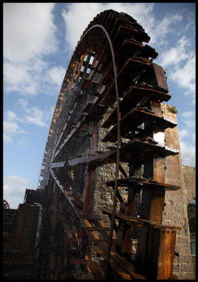 Old waterweel in Hama