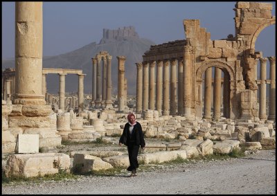 A walk in Palmyra