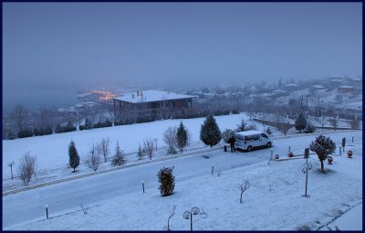 Early morning in Lithotopos near Lake Kerkini