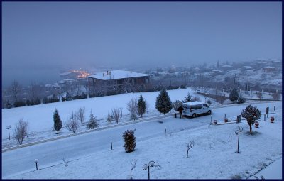 Early morning in Lithotopos near Lake Kerkini