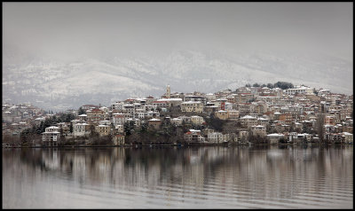 Kastoria close to Albanian border