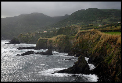 Not a very good place for a harbour - Punta Delgada Flores (but they are building it)