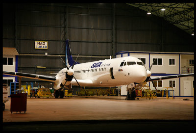 The airoplanes used by Sata for interisland connections